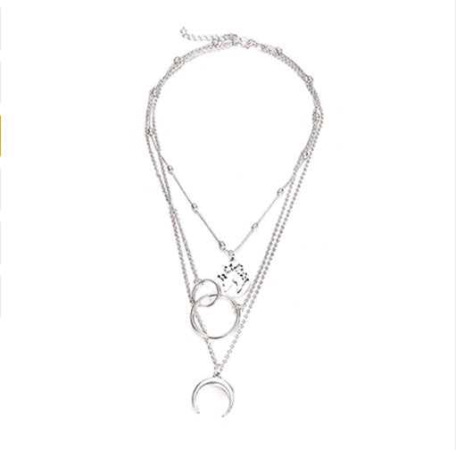 Multilayer Astro Necklace