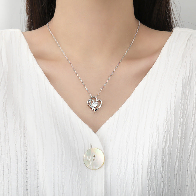 Double Heart Necklace