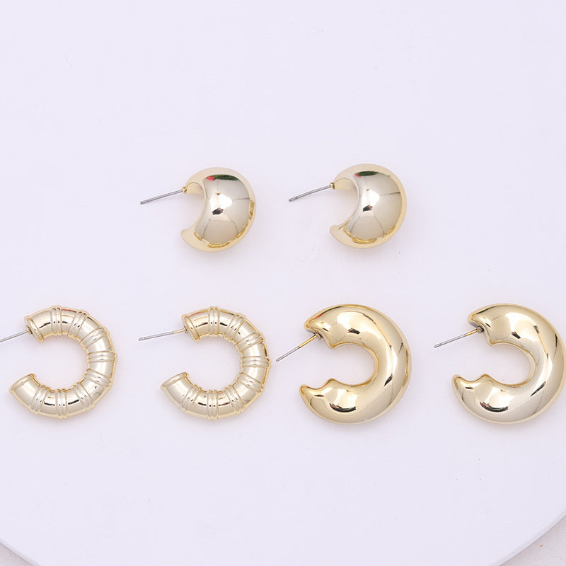 3 Piece Hoop Earring Set