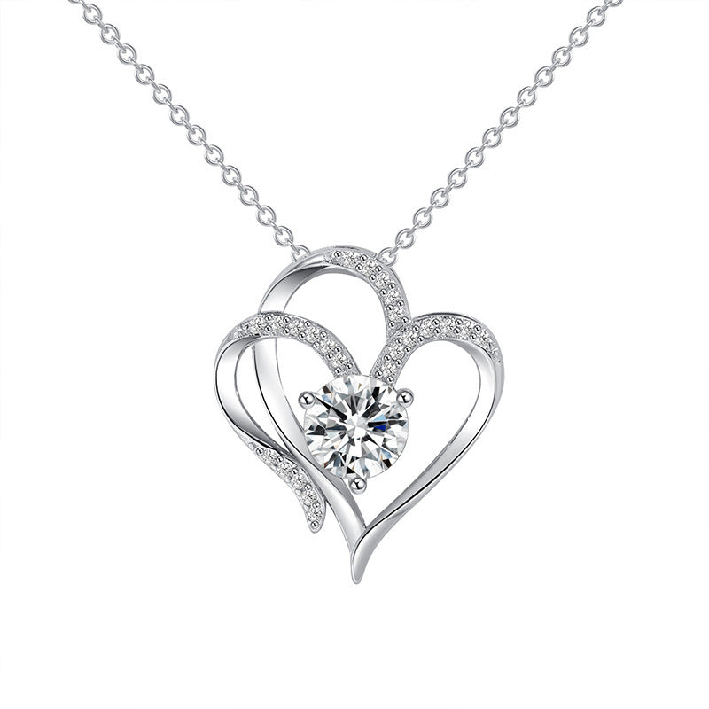 Double Heart Necklace